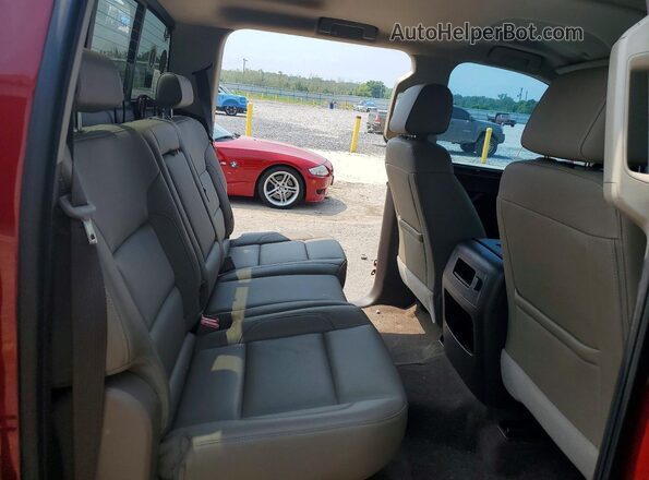 3GTP1NEC7JG364117 2018 GMC SIERRA Burgundy Widok tylnych siedzeń