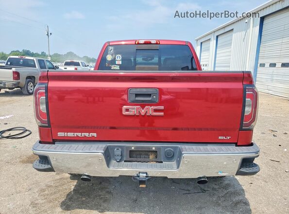 3GTP1NEC7JG364117 2018 GMC SIERRA Burgundy Widok z tyłu