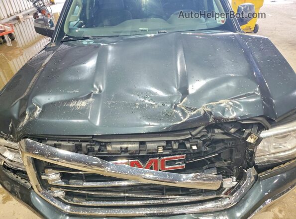 3GTP1NEC7JG394668 2018 GMC SIERRA Синий Вид задней части салона