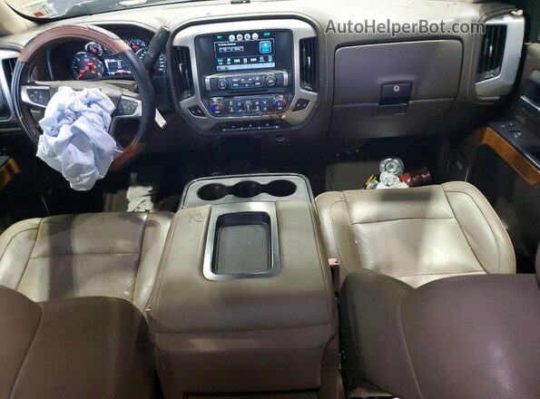 3GTP1NEC7JG394668 2018 GMC SIERRA Синий Вид панели приборов