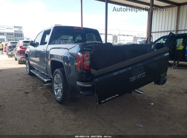 3GTP1NEC7JG402185 2018 GMC SIERRA Gray Trasero izquierdo