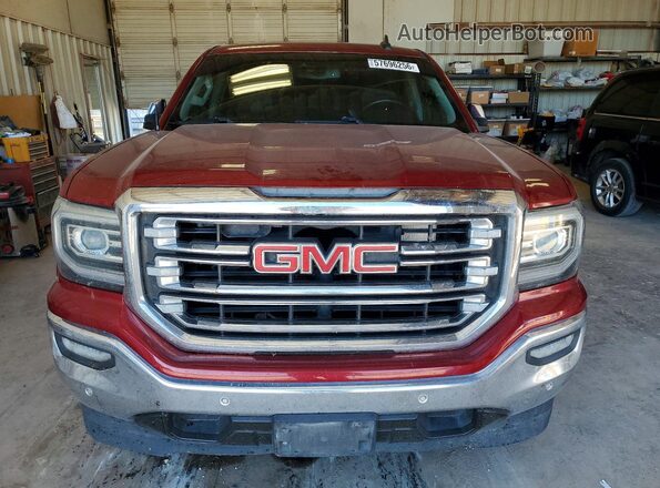 3GTP1NEC7JG485200 2018 GMC SIERRA Red Front view