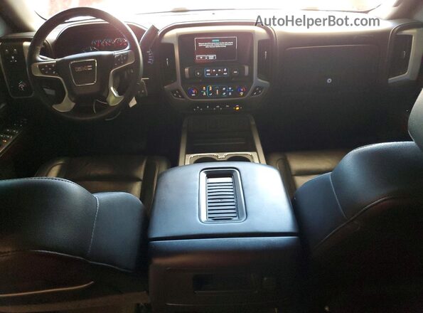 3GTP1NEC7JG485200 2018 GMC SIERRA Red Dashboard view