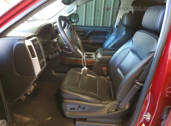 3GTP1NEC7JG485200 2018 GMC SIERRA Red Front interior view