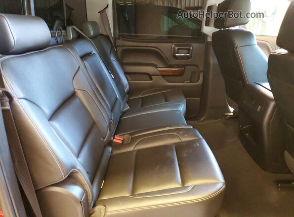 3GTP1NEC7JG485200 2018 GMC SIERRA Red Rear seats view