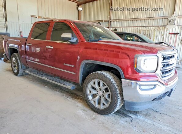 3GTP1NEC7JG485200 2018 GMC SIERRA Red Front right