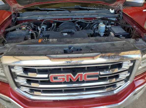 3GTP1NEC7JG485200 2018 GMC SIERRA Red Rear interior view
