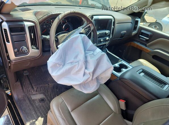 3GTP1NECXHG203741 2017 GMC SIERRA Черный Вид панели приборов