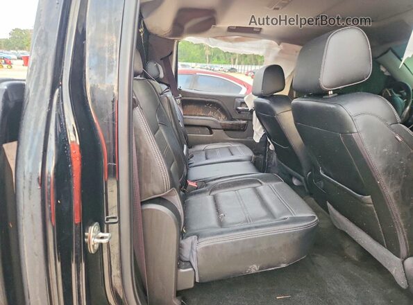 3GTP1PEC9GG363054 2016 GMC SIERRA Black Widok tylnych siedzeń