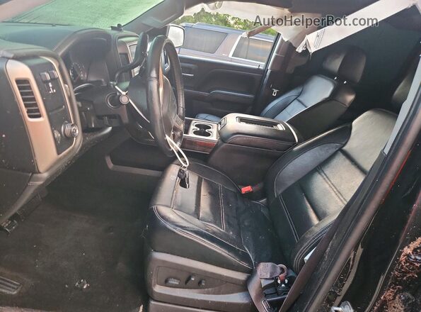 3GTP1PEC9GG363054 2016 GMC SIERRA Black Widok wnętrza z przodu