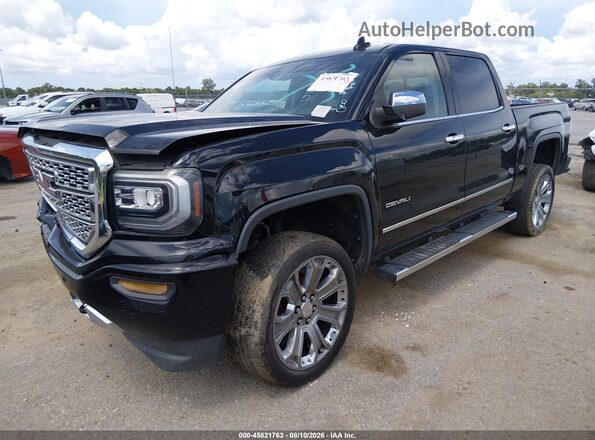 3GTP1PEC9JG355219 2018 GMC SIERRA Черный Передняя левая четверть