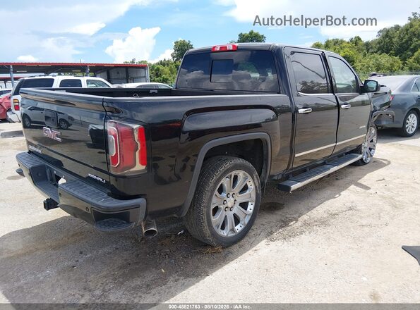 3GTP1PEC9JG355219 2018 GMC SIERRA Черный Задняя правая четверть