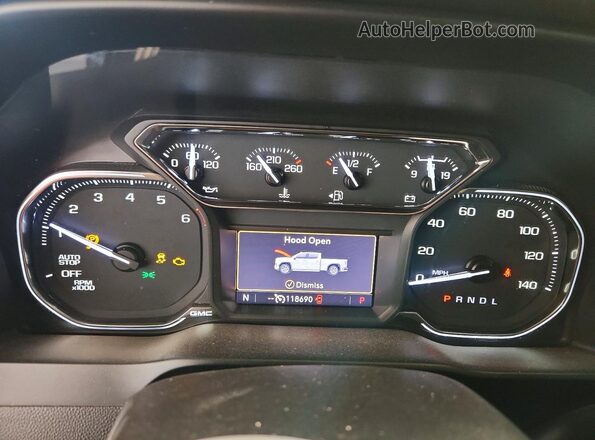 3GTP8CED4MG253750 2021 GMC SIERRA Black Սարքավորումների վահանակի տեսք