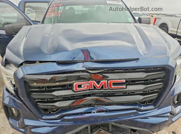 3GTP8CET6MG456372 2021 GMC SIERRA Синий Вид задней части салона