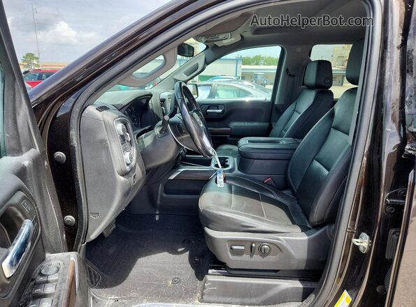 3GTP8DED1LG168112 2020 GMC SIERRA Black წინა სალონის ხედი