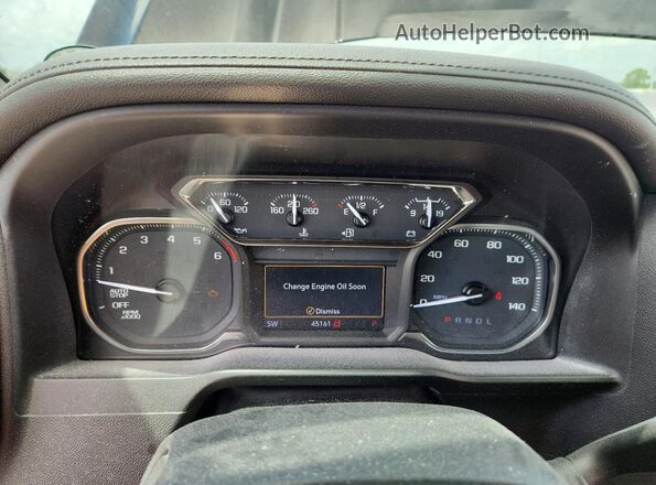 3GTP8DED1LG168112 2020 GMC SIERRA Black ხელსაწყოთა პანელის ხედი