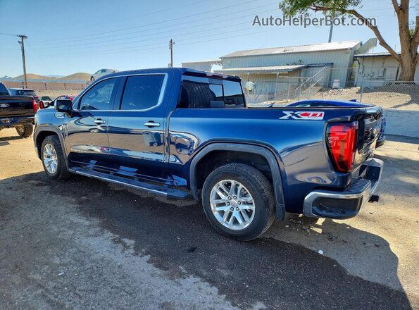 3GTP8DED2KG231927 2019 GMC SIERRA Blue Задня ліва чверть