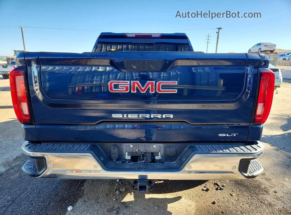 3GTP8DED2KG231927 2019 GMC SIERRA Blue Вид ззаду