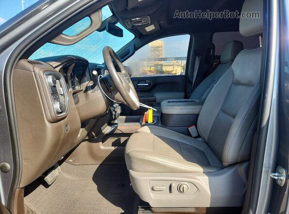 3GTP8DED3MG119494 2021 GMC SIERRA Silver წინა სალონის ხედი