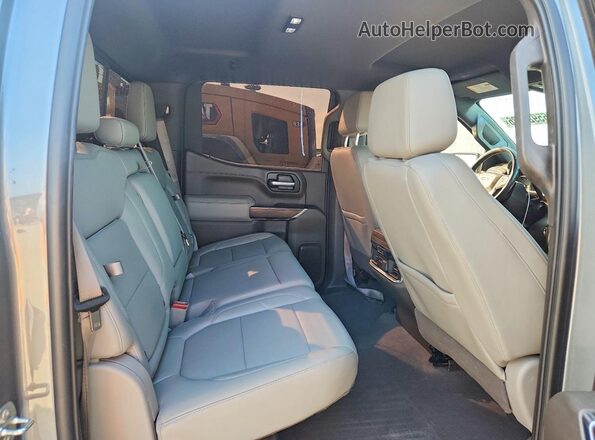 3GTP8DED3MG119494 2021 GMC SIERRA Silver უკანა სავარძლების ხედი