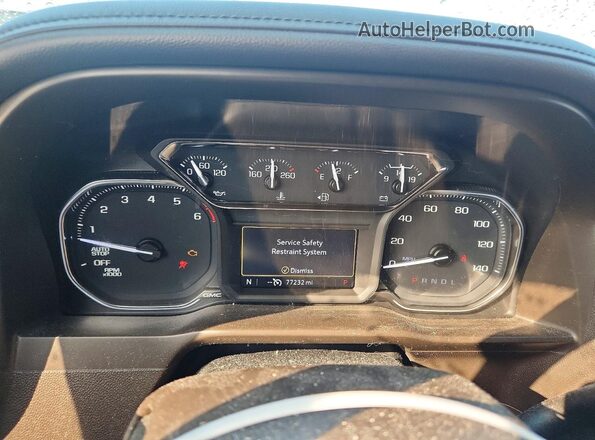 3GTP8DED3MG119494 2021 GMC SIERRA Silver ხელსაწყოთა პანელის ხედი