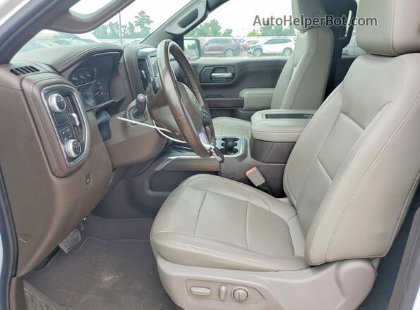 3GTP8DED4LG111614 2020 GMC SIERRA White Вид салону спереду