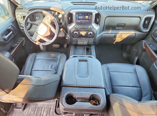 3GTP8DED5NG117599 2022 GMC SIERRA Blue Dashboard view