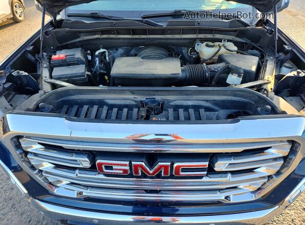 3GTP8DED5NG117599 2022 GMC SIERRA Blue Rear interior view
