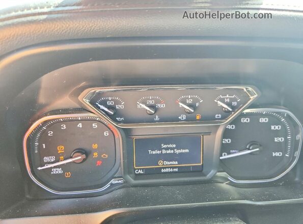 3GTP8DED6MG233313 2021 GMC SIERRA Gray Widok zestawu wskaźników