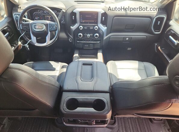 3GTP8DED6MG233313 2021 GMC SIERRA Gray Widok deski rozdzielczej
