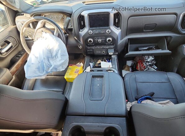 3GTP8DED8KG151936 2019 GMC SIERRA Blue Dashboard view