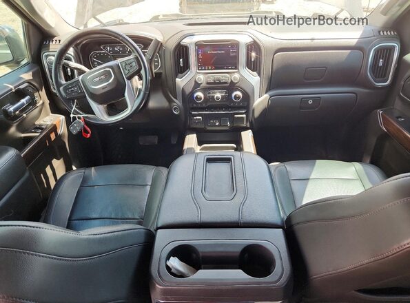 3GTP8DED9MG381181 2021 GMC SIERRA Black Առջևի վահանակի տեսք
