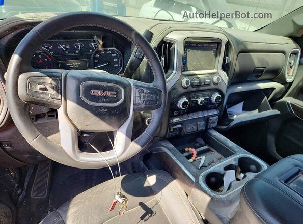 3GTP8DED9NG177532 2022 GMC SIERRA Black წინა პანელის ხედი