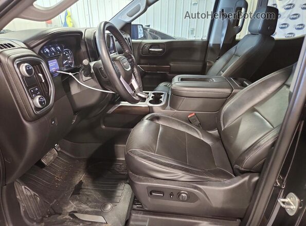 3GTP8DET1LG314984 2020 GMC SIERRA Black Widok wnętrza z przodu