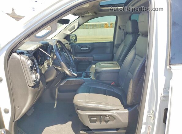 3GTP8FED8MG229954 2021 GMC SIERRA White Front interior view