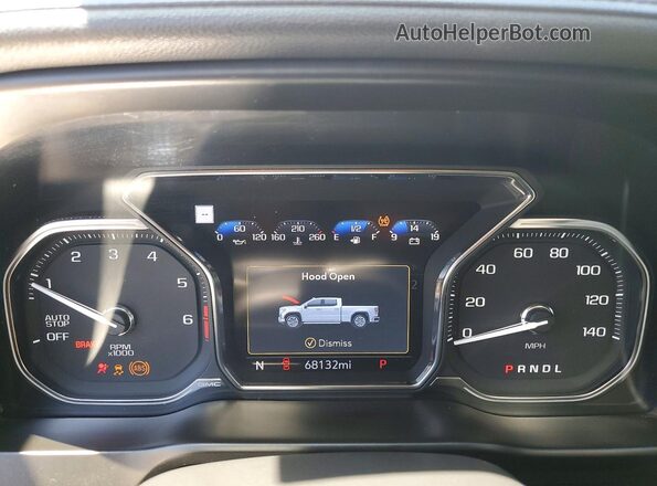 3GTP8FED8MG229954 2021 GMC SIERRA White Instrument cluster view