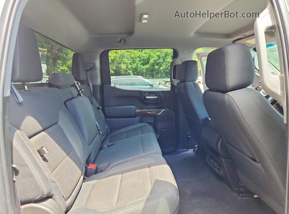 3GTP9BEK2KG155528 2019 GMC SIERRA White Widok tylnych siedzeń
