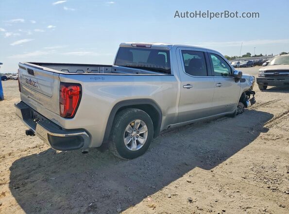 3GTP9BEK6MG354729 2021 GMC SIERRA Silver Задня права чверть