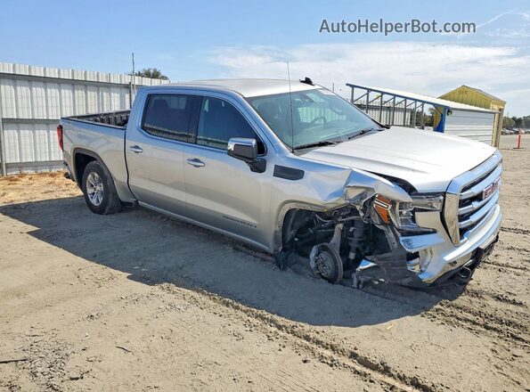 3GTP9BEK6MG354729 2021 GMC SIERRA Silver Передня права чверть
