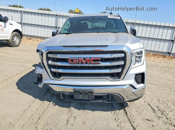 3GTP9BEK6MG354729 2021 GMC SIERRA Silver Вид спереду