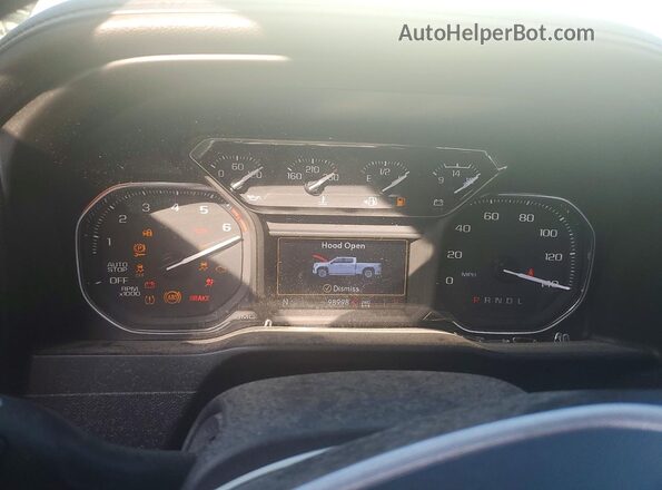 3GTP9CEK6LG283780 2020 GMC SIERRA White Widok zestawu wskaźników