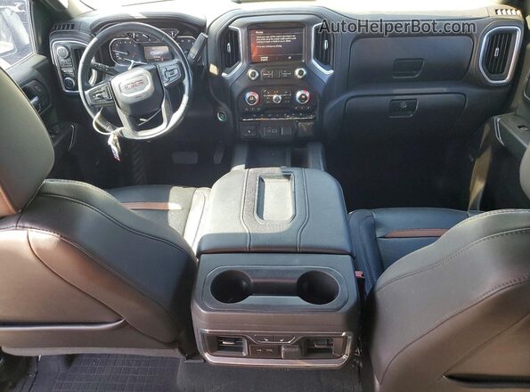 3GTP9EED0KG198459 2019 GMC SIERRA White Dashboard view
