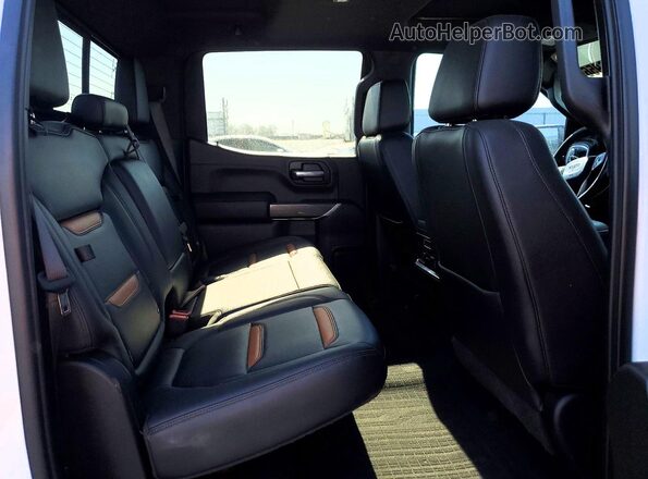 3GTP9EED0KG198459 2019 GMC SIERRA White Rear seats view