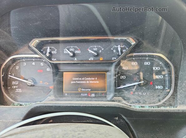 3GTP9EED2LG233598 2020 GMC SIERRA Gray Vista del cuadro de instrumentos