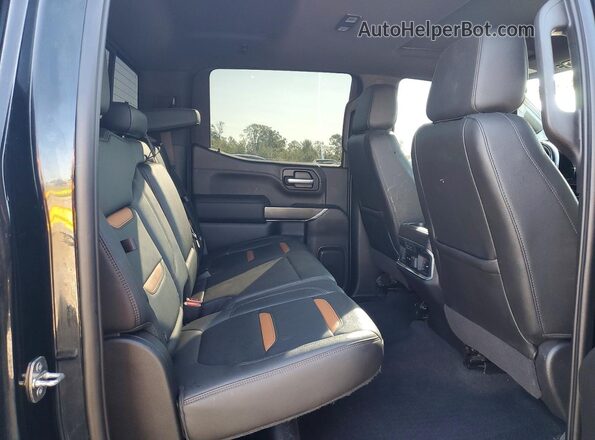 3GTP9EEL0LG214989 2020 GMC SIERRA Black უკანა სავარძლების ხედი