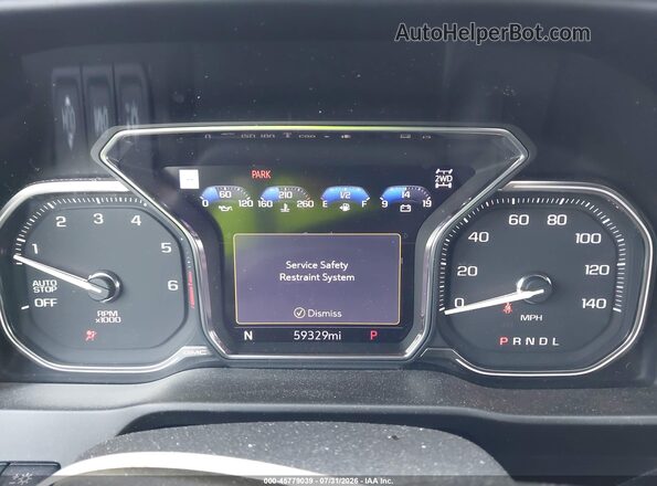 3GTP9EEL0LG265389 2020 GMC SIERRA Зеленый Вид задних сидений