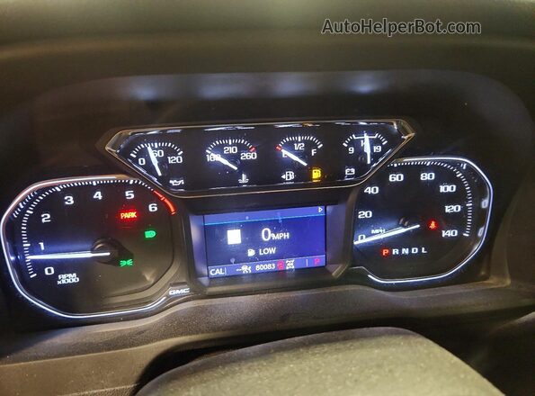 3GTP9EEL0NG172827 2022 GMC SIERRA Black Սարքավորումների վահանակի տեսք