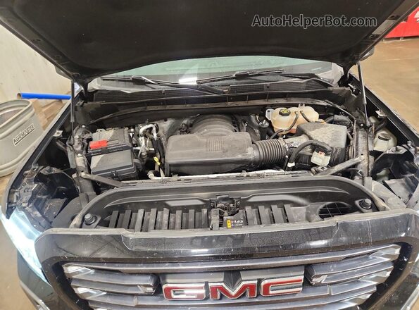 3GTP9EEL0NG172827 2022 GMC SIERRA Black Սալոնի հետևի տեսք