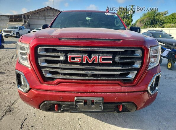 3GTP9EEL2NG145869 2022 GMC SIERRA Maroon უკანა ხედი