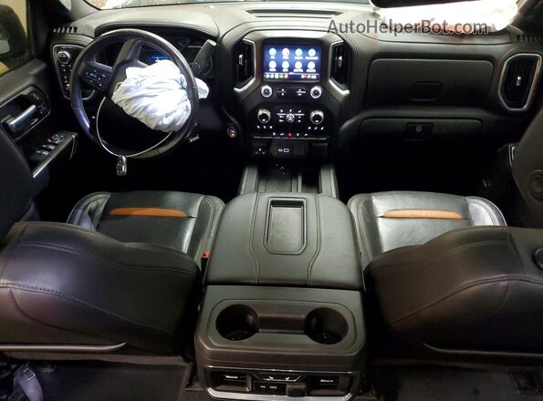 3GTP9EEL3MG392803 2021 GMC SIERRA Silver Widok deski rozdzielczej